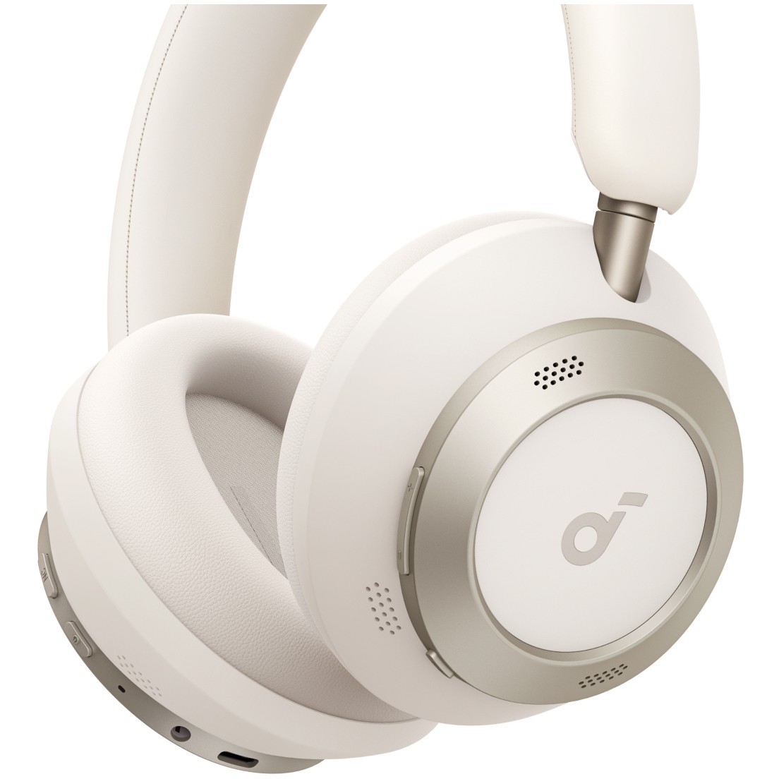 Kufje pa kabllo Soundcore Space One Pro / Over-Ear / Bluetooth 5.3 / 40mm / 20-40000Hz / LDAC / ANC / Multipoint / Mikrofon AI - Bardhë 6