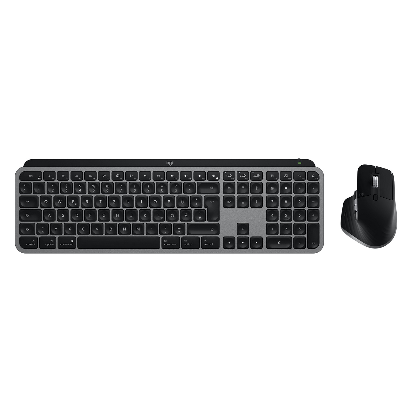 Combo (Tastierë & Maus) Logitech MX Keys S Combo for Mac – Gri thumbnail 4