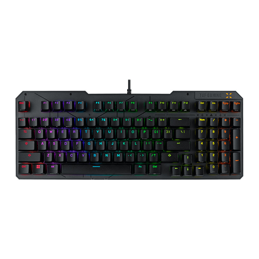 Tastierë Gaming ASUS TUF Gaming K3 Gen II, Opto-Mekanike RGB, Wired, 96% - Zezë 2