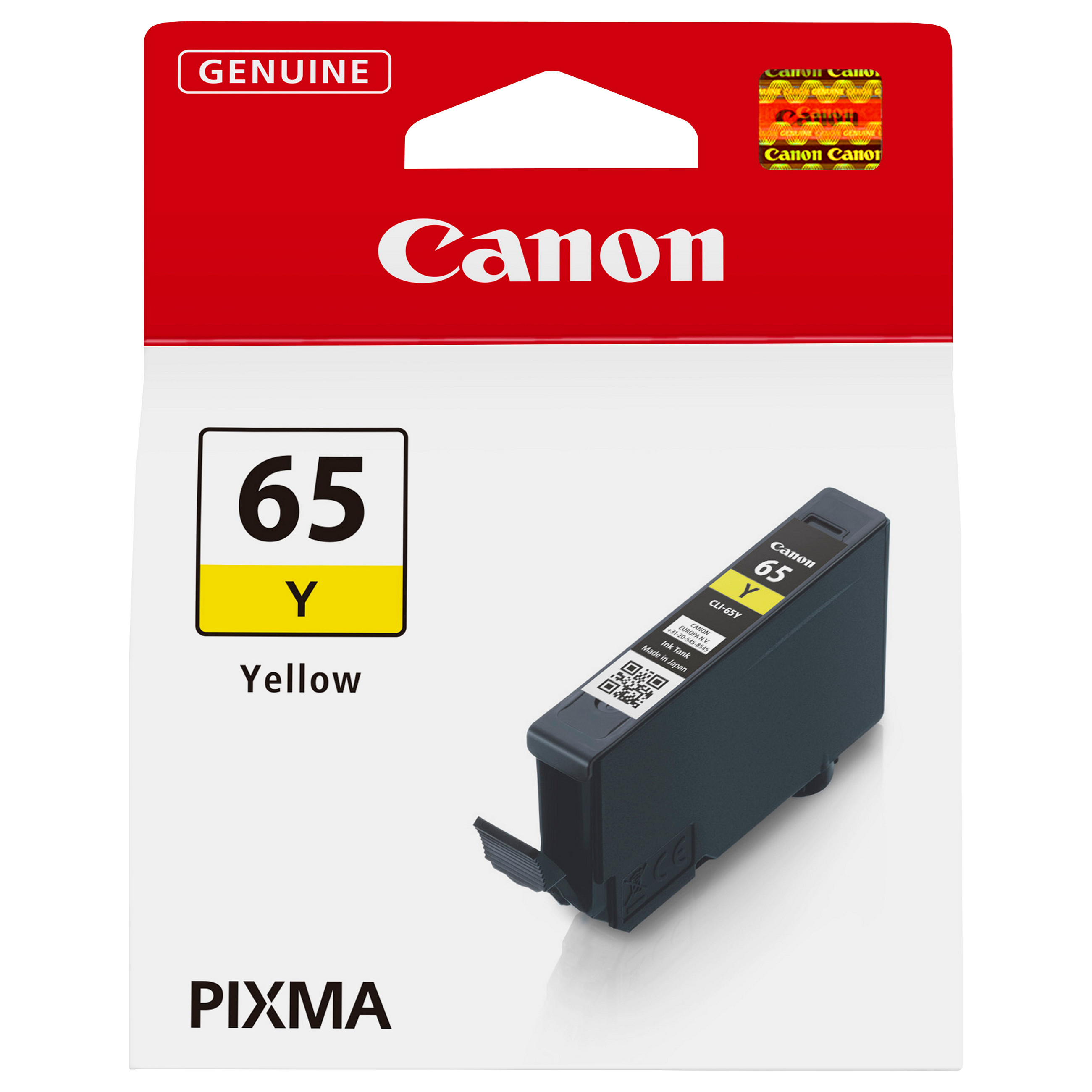 Ink Canon CLI-65Y, 12.6 ml - Verdhë