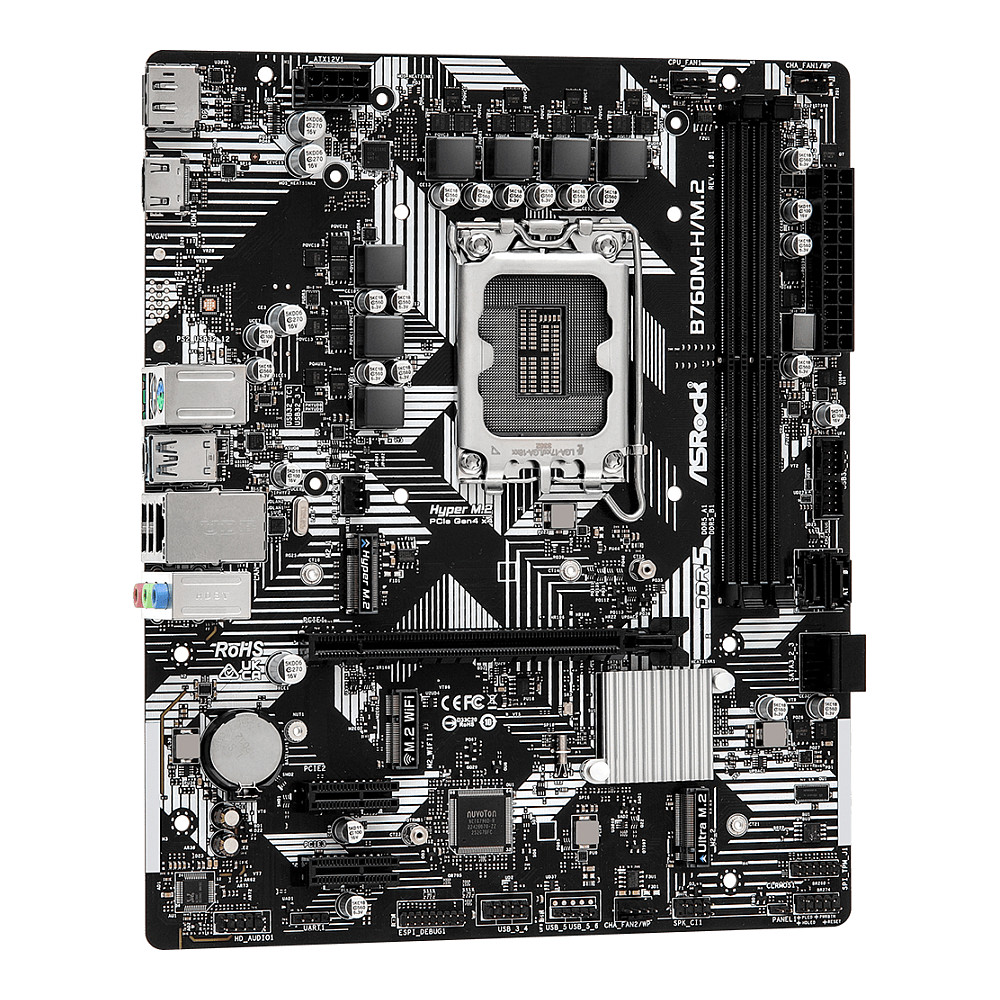 Pllakë Amë ASROCK B760M-HDV / M.2 thumbnail 3