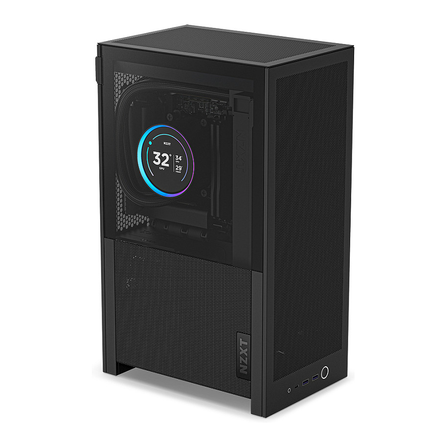 Kasë PC NZXT H7 Flow / Mid Tower / E-ATX / 3x 120mm Fan / Tempered Glass – Bardhë 6