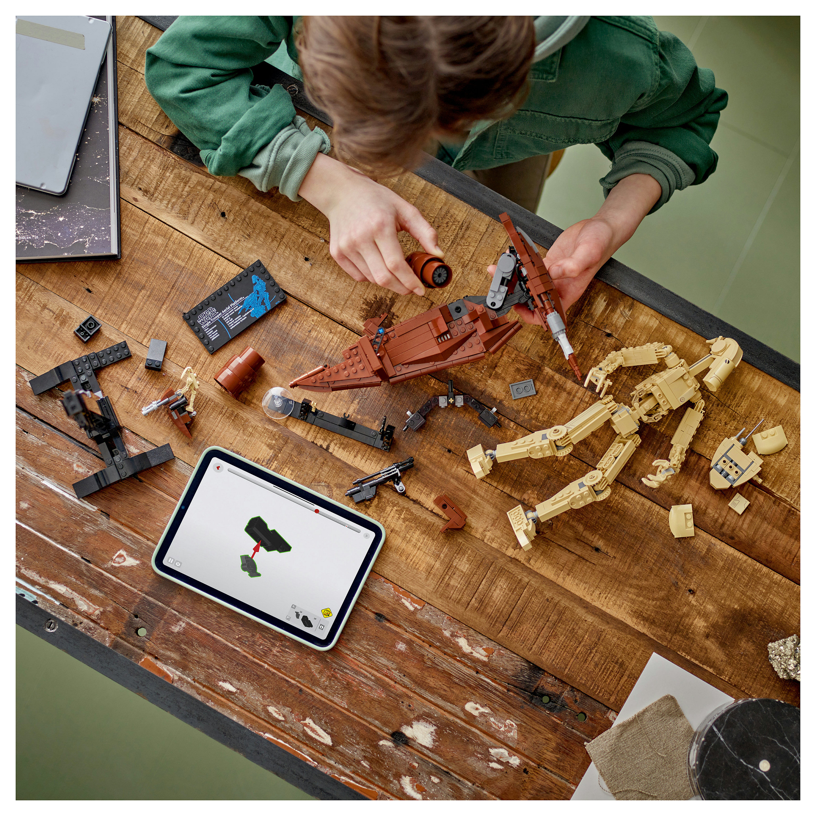 LEGO Star Wars Battle Droid with STAP 75428 thumbnail 5