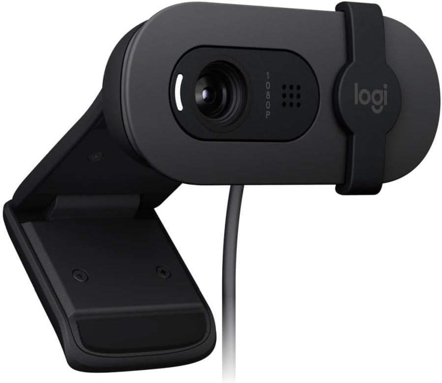 Kamerë Logitech BRIO 105 / Full HD / 1080p / 30fps / Auto-Light Balance / Microphone / USB-A - Zezë 3