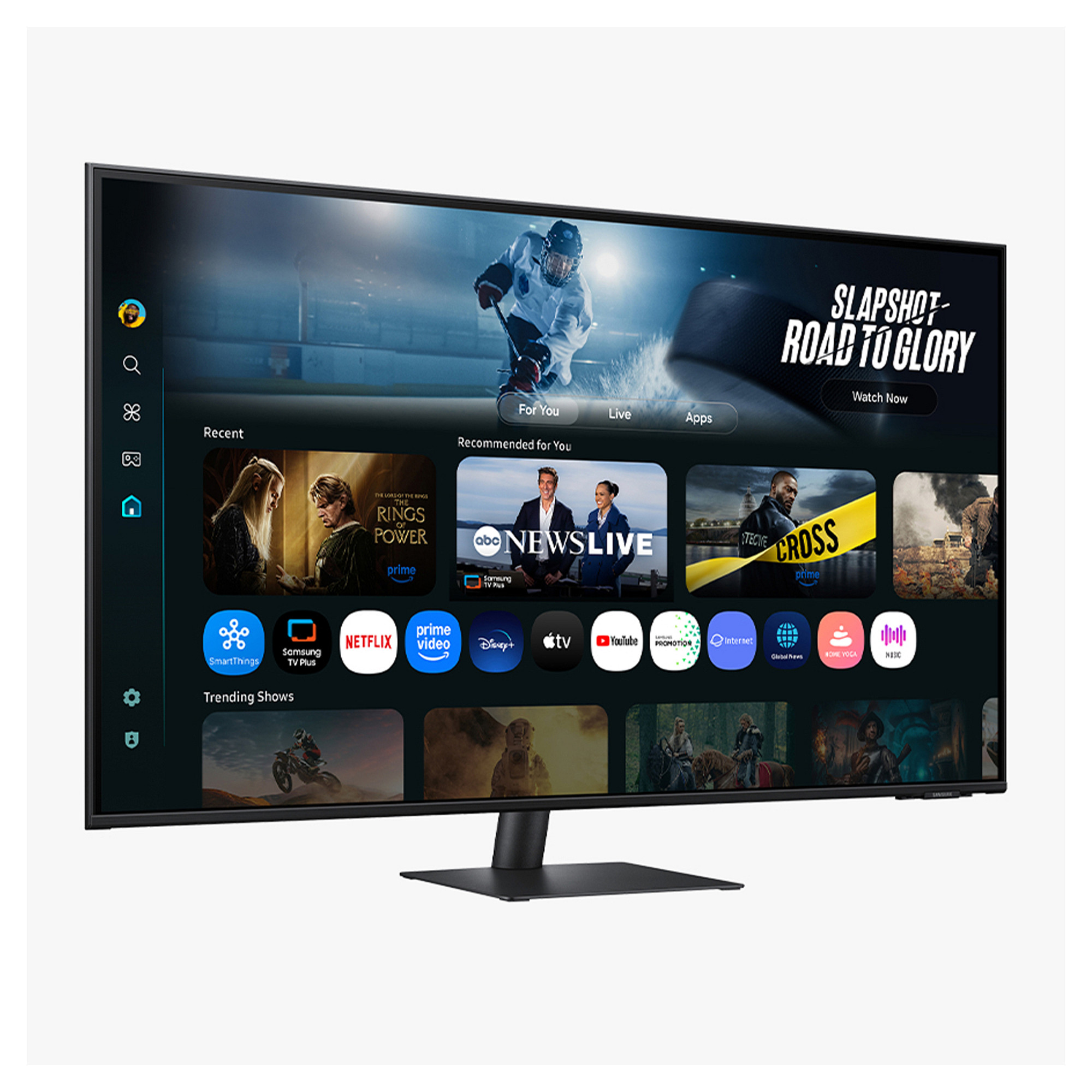 Monitor Samsung M7 M70F, 43", 4K UHD VA, 60Hz, 4ms GTG, 2× HDMI+USB-C+2× USB-A - Zezë 2