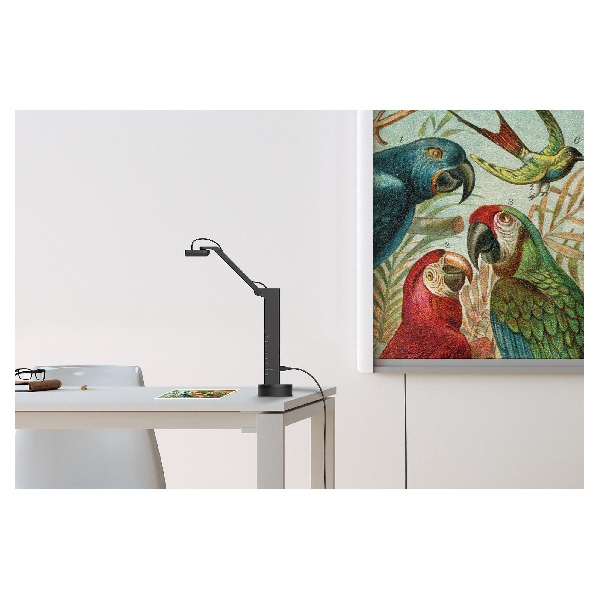 Kamerë Dokumentesh IPEVO VZ-X ULTRA / Sony 13MP CMOS / 4K / Autofocus / 4x Digital Zoom / USB-C / HDMI / Wi-Fi / AI Noise Reduction - Zezë 7