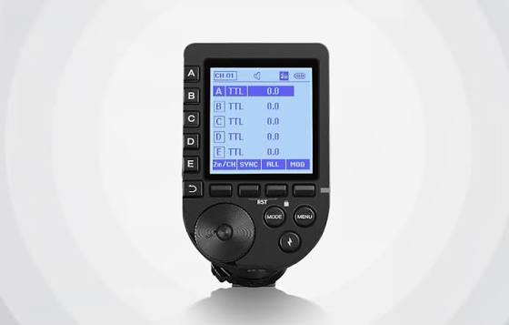 Shkrepës Wireless për Flash Neewer QPRO-C, 2.4GHz, TTL E-TTL II, HSS 1/8000s, 5 Grupe, për Canon - Zezë 2