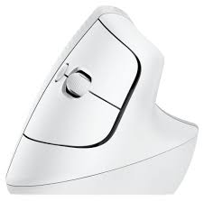 Maus pa Kabllo Logitech Lift Vertical Mac – Bardhë thumbnail 2