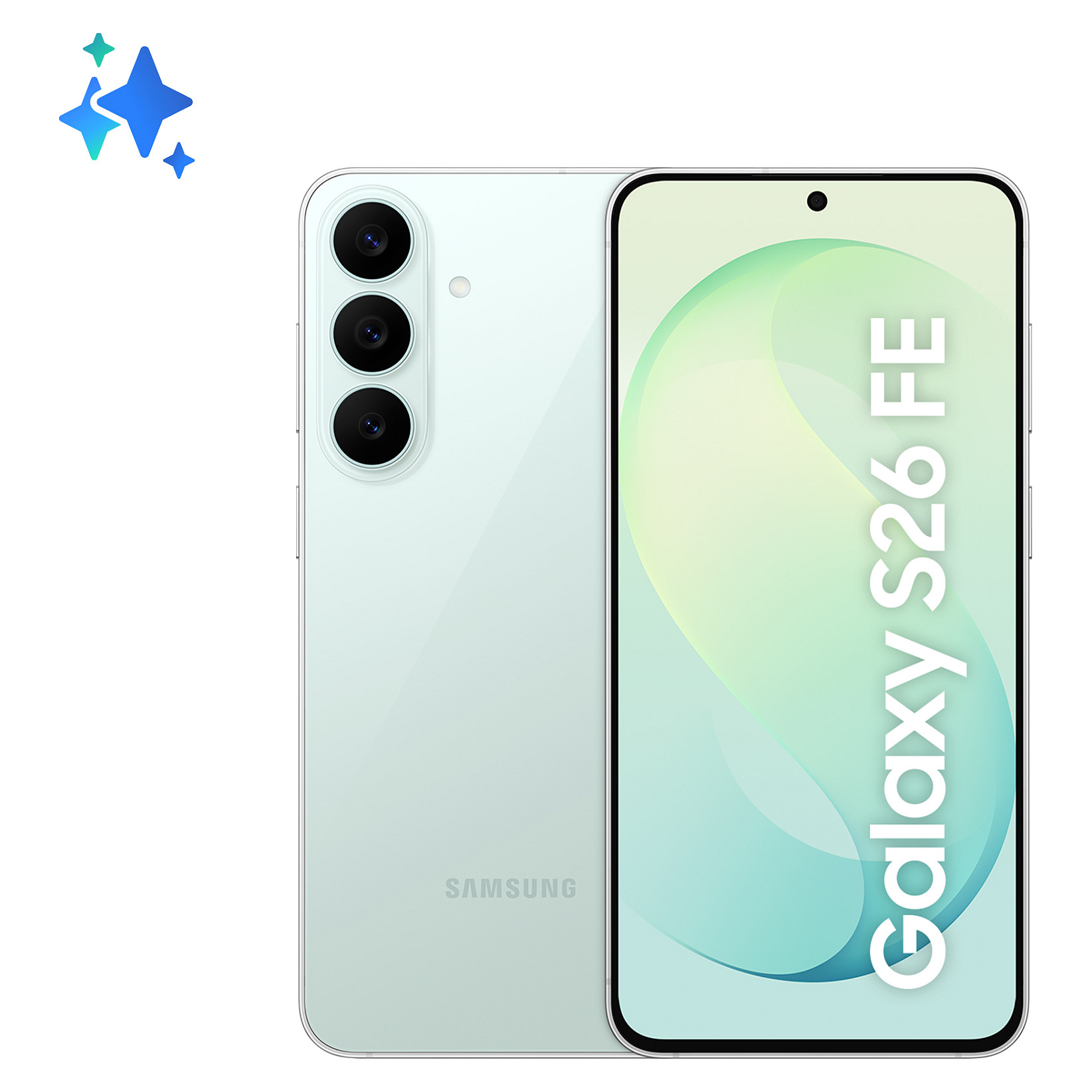 Telefon Android Samsung Galaxy S26 FE Dual SIM / 6.7" FHD+ Dynamic AMOLED 2X 120Hz / 8GB / 128GB / 5G – Gjelbër 2