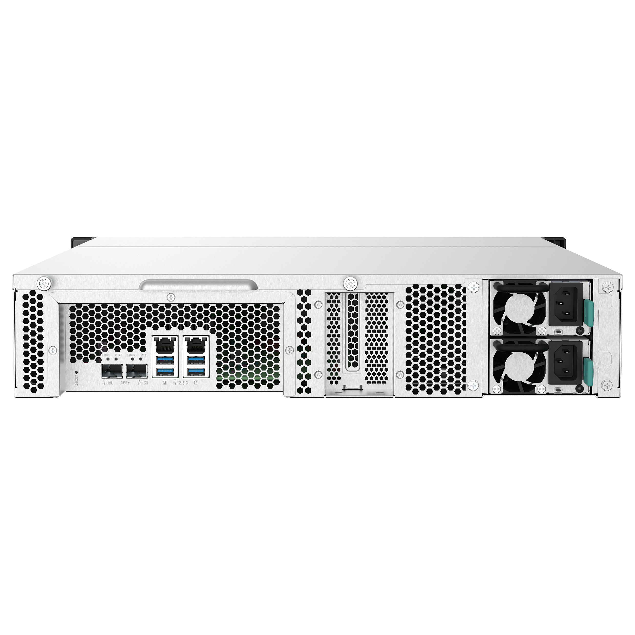 QNAP TS-832PXU-4G 8-Bay Rackmount NAS – ARM Cortex-A57, 4GB DDR4, 2x 2.5GbE, 2x 10GbE SFP+ 6
