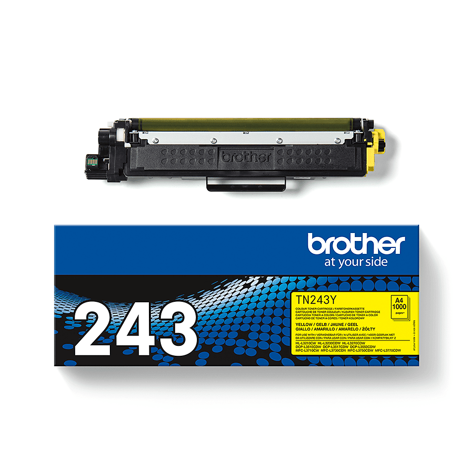 Cartridge Brother TN-243Y / I verdhë / Compatible 3