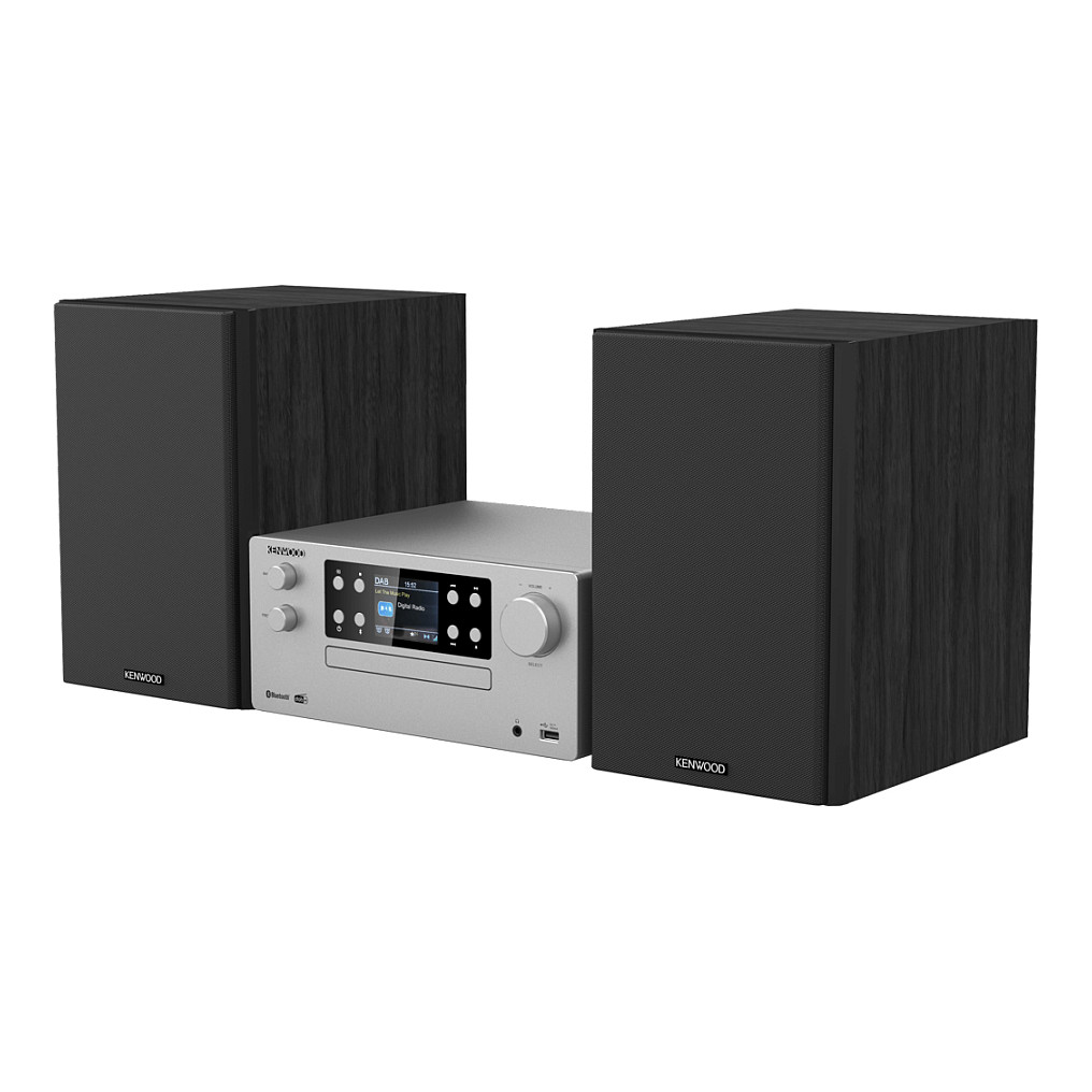 Sistem Audio për Shtëpi Kenwood M-925DAB-S, 50 W, DAB+, FM, RDS, Dalje për Kufje 3.5 mm - Zezë, Argjend 6