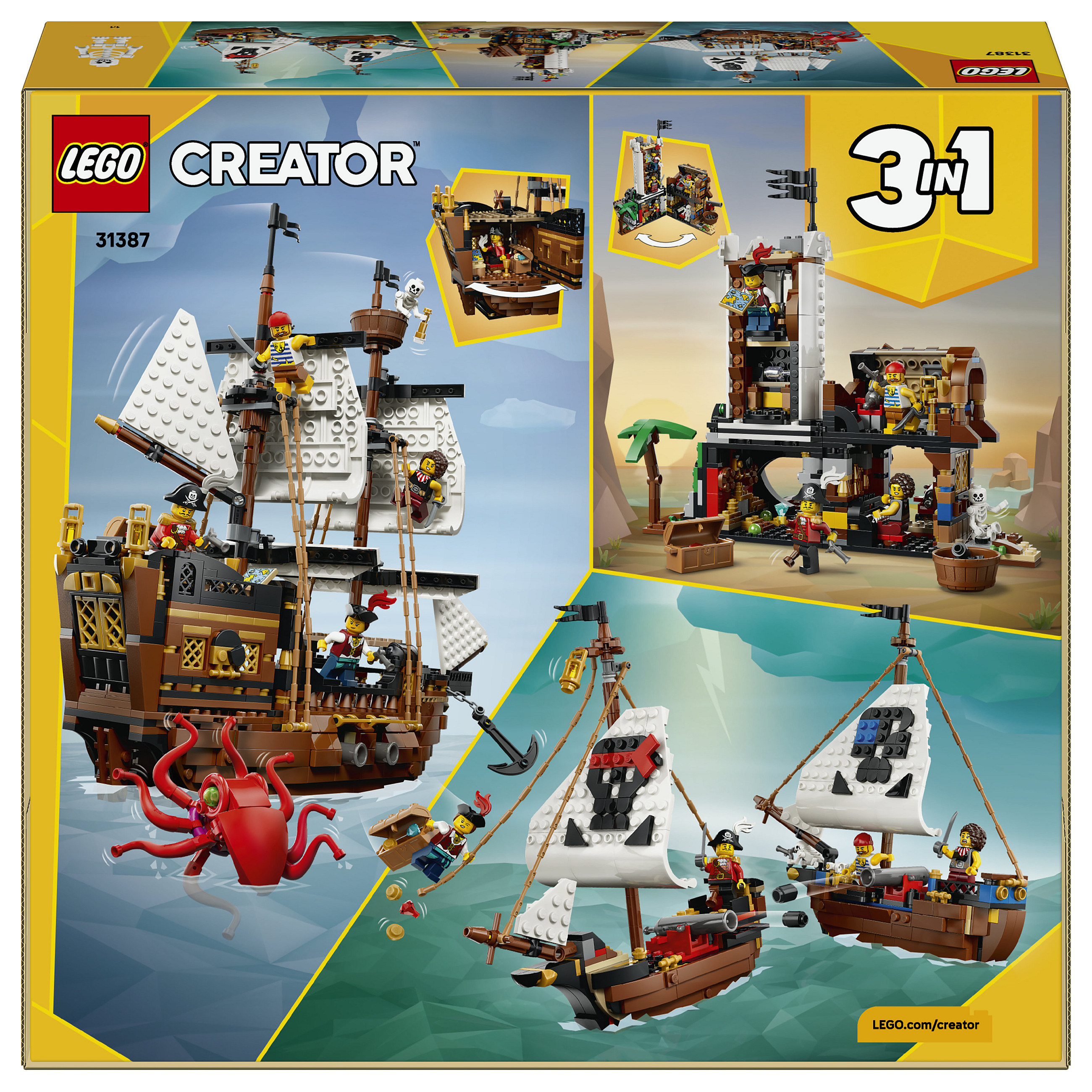 LEGO Creator Legendäres Piratenschiff thumbnail 6