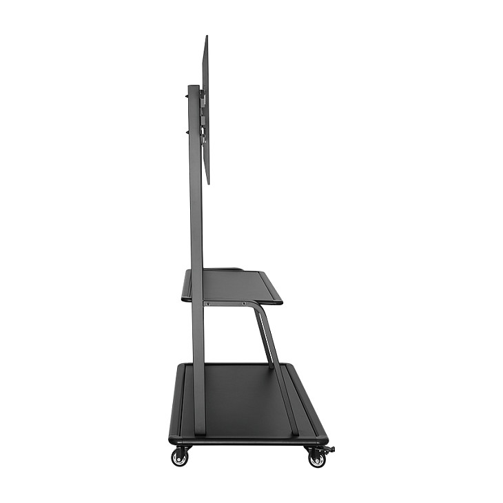 Mbajtëse për Monitor LogiLink BP0085, 60–105", VESA deri në 1000×600mm, 150kg, Lartësi e Rregullueshme, 4 Rrota me Bllokim - Zezë 4