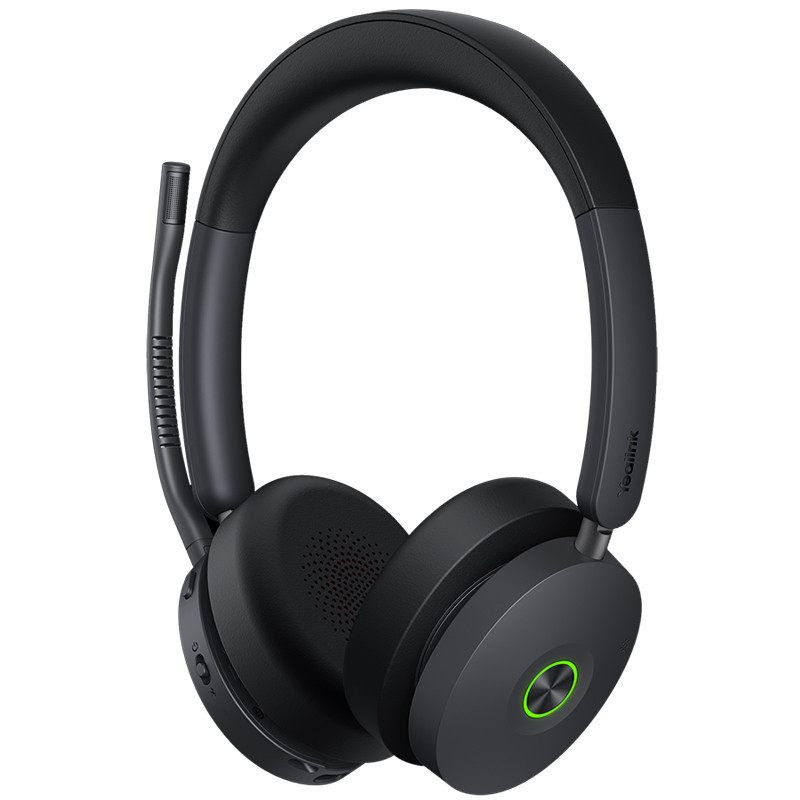 Kufje pa kabllo Yealink WH68 Hybrid Teams / DECT / Bluetooth 5.3 / 30mm / 150m / 16 orë / ANC - Zezë 3