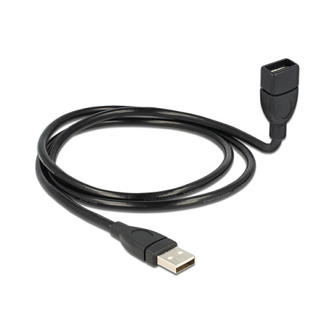 Kabllo USB DeLOCK 83500, USB-A në USB-B, 1 m, USB 2.0 – Zezë