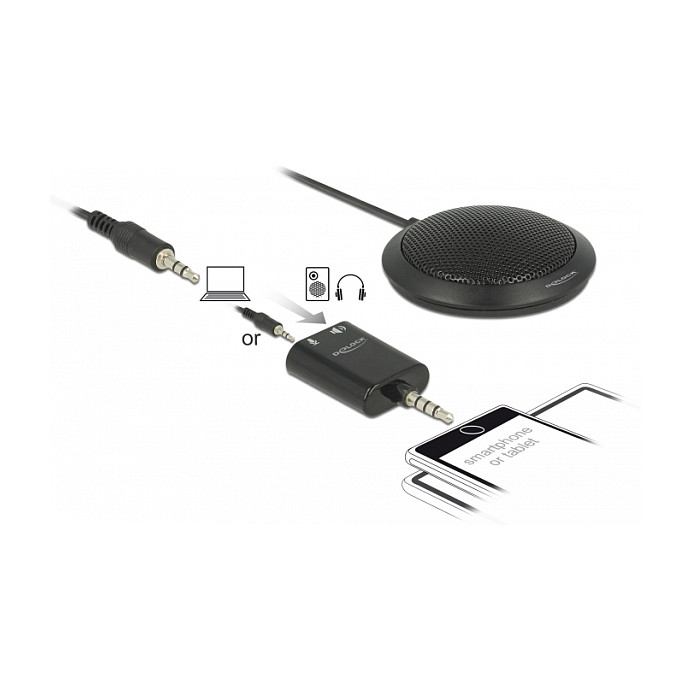 Mikrofon Condenser Desktop / Conference / 3.5mm 3‑Pin Jack - Zezë thumbnail 2