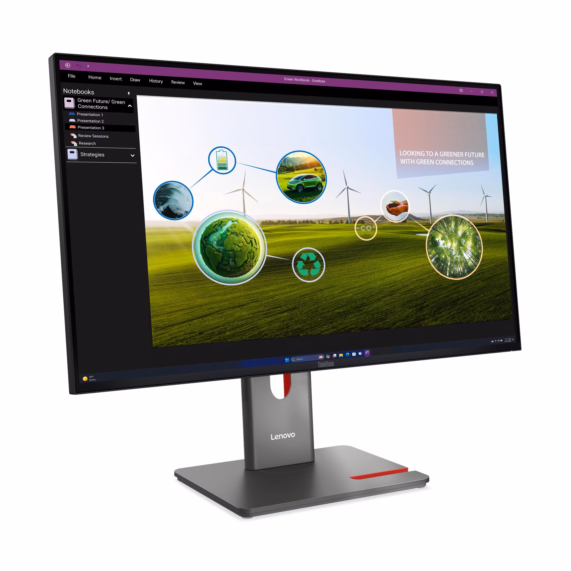 Lenovo ThinkVision P27Q-40 - LED monitor - QHD - 27" 2