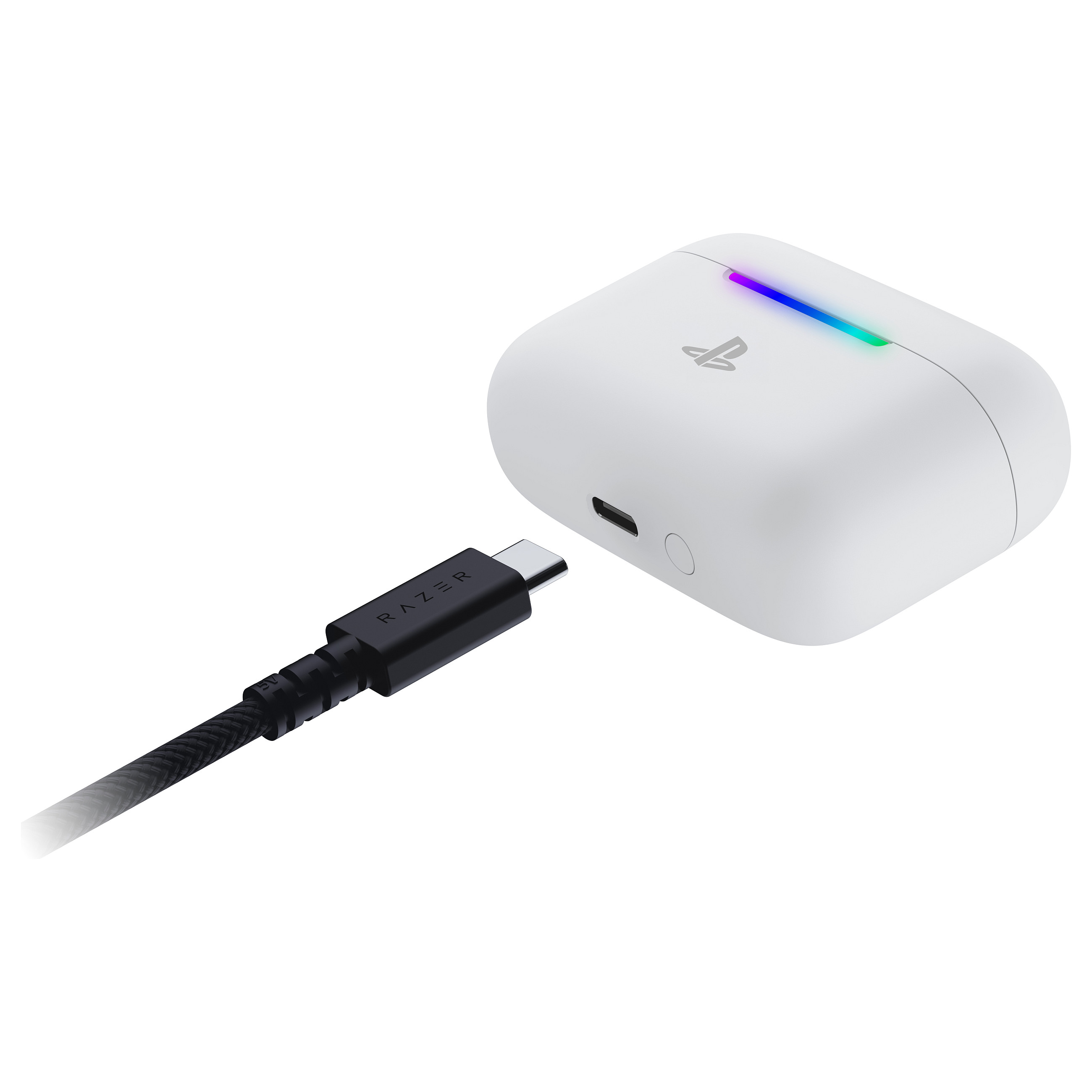 Kufje Gaming Razer Hammerhead V3 X HyperSpeed / PlayStation / Wireless / Bluetooth 5.3 - Bardhë 8