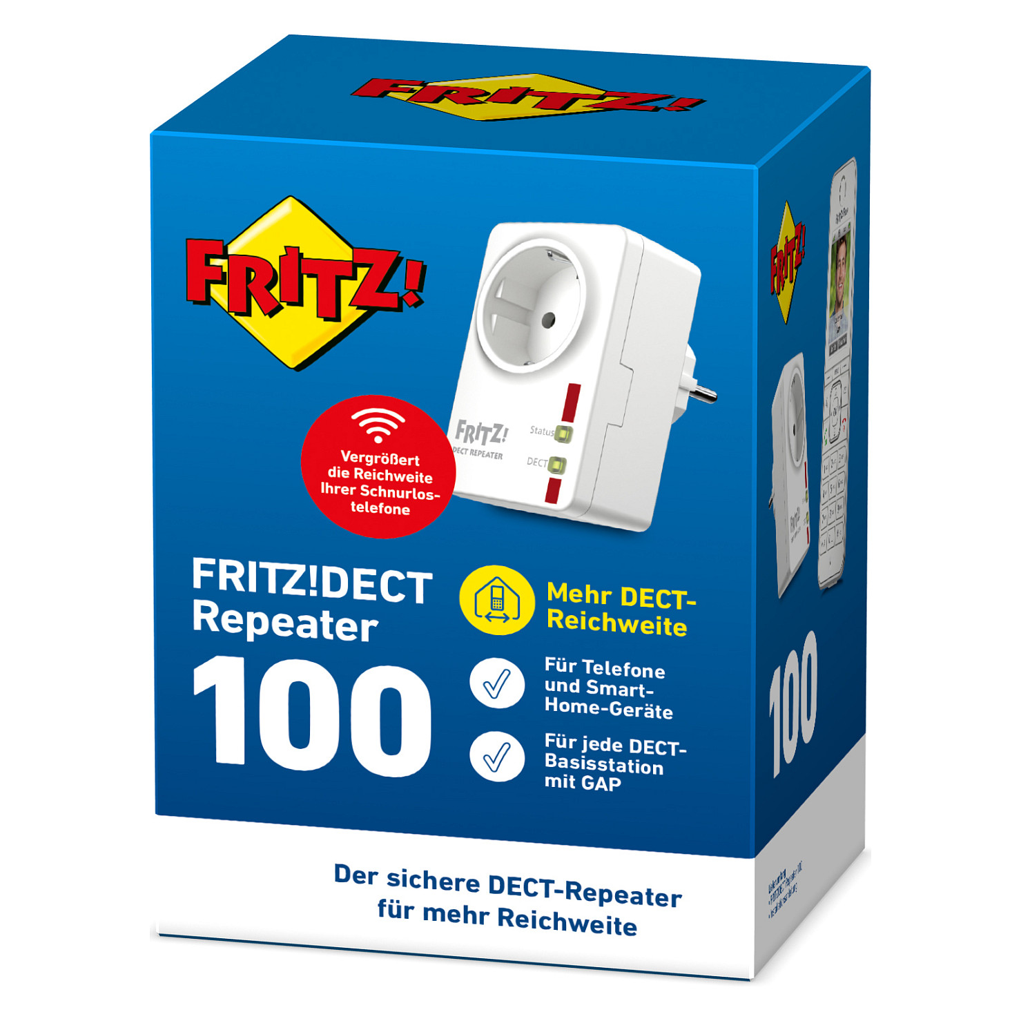 Power-LAN AVM FRITZ! DECT Repeater 100 thumbnail 2