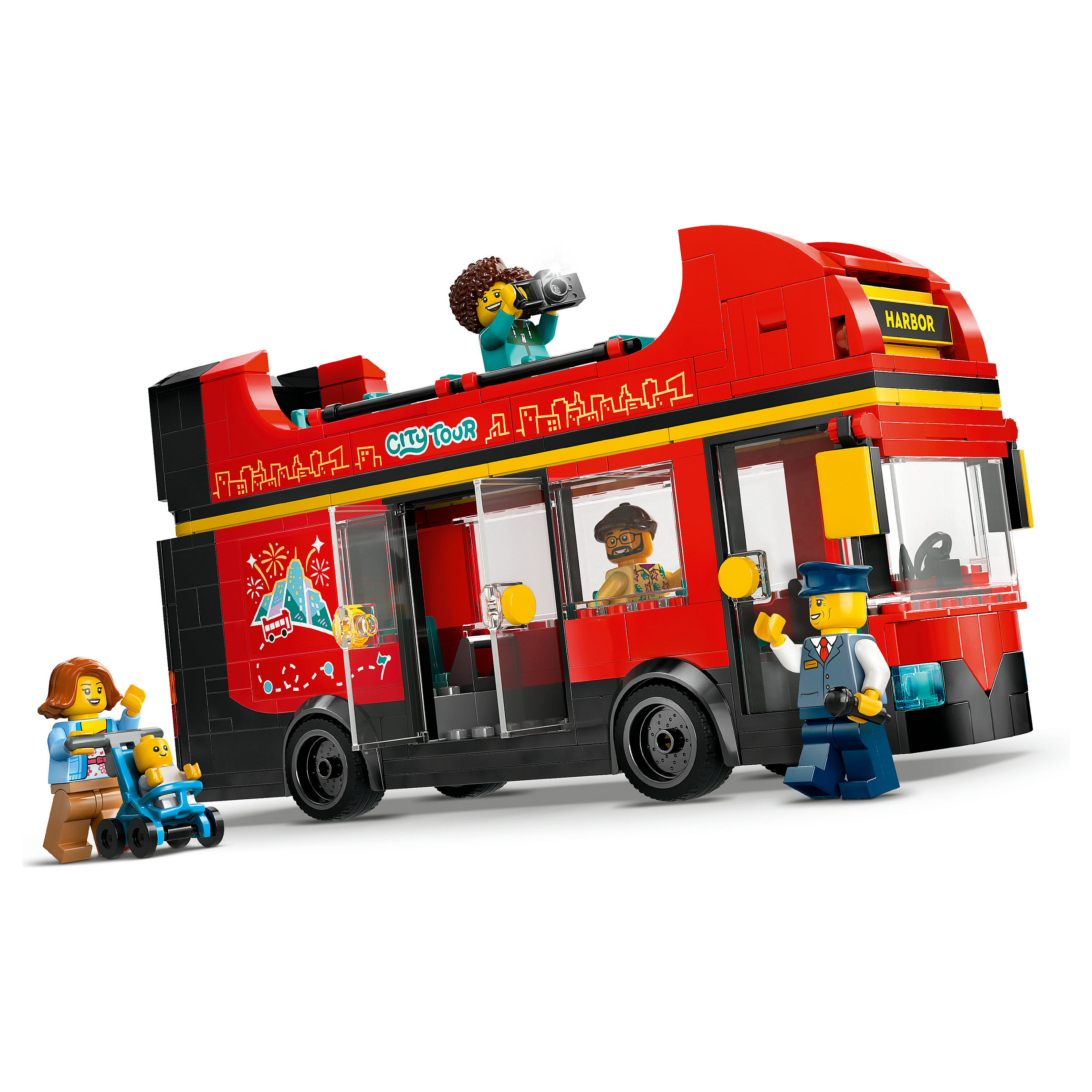 LEGO City Red Double-Decker Sightseeing Bus thumbnail 2