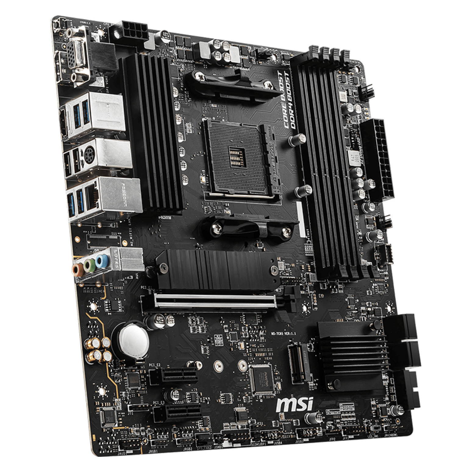 Pllakë Amë MSI B550M Pro-VDH thumbnail 2