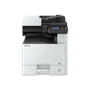 Printer Multifunksional Laser Kyocera ECOSYS M8124cidn, Me Ngjyra, A3, 24 ppm, 1200 × 1200 dpi, USB 2.0, Gigabit Ethernet - Bardhë/Zezë