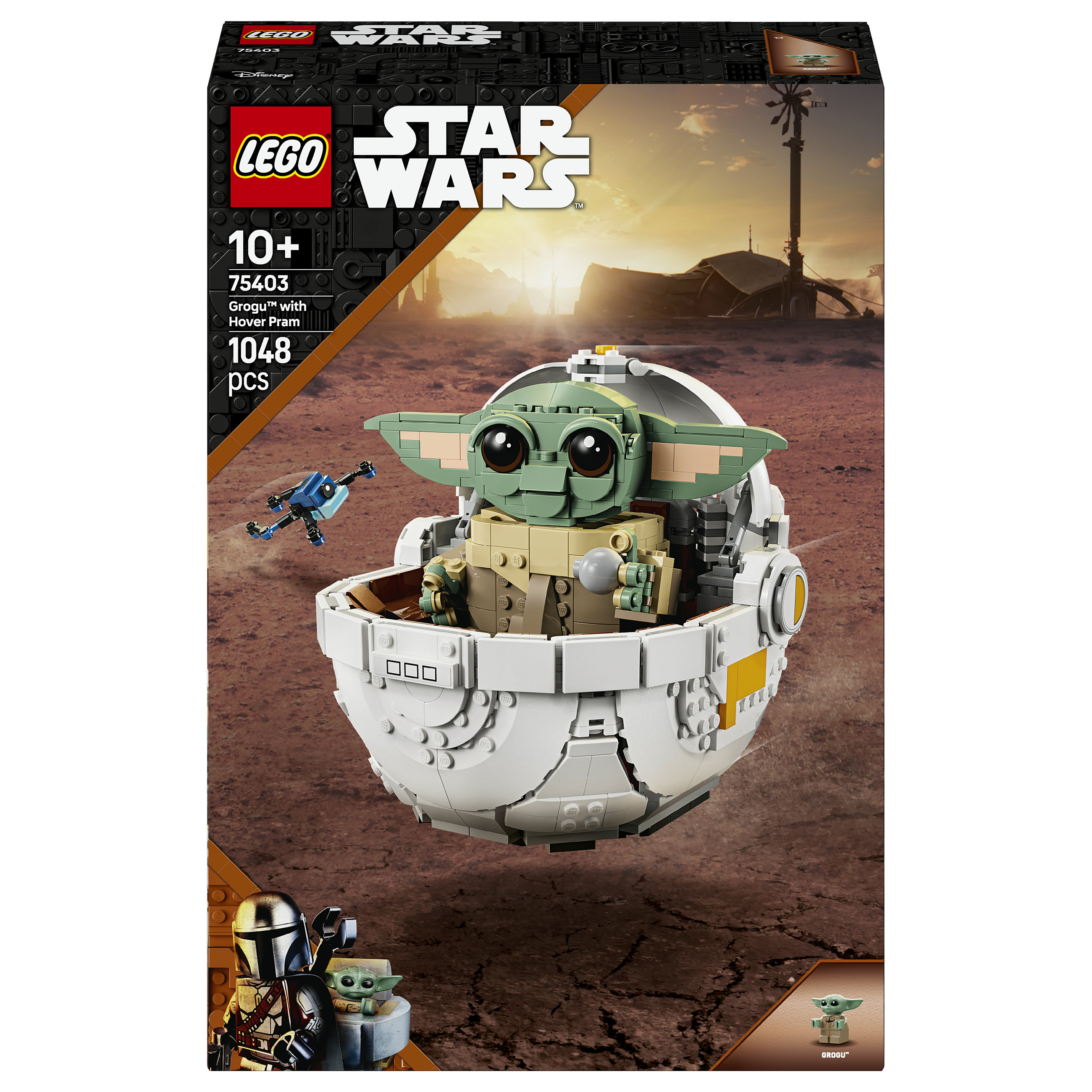LEGO Star Wars Grogu in His Hover Pram 75403