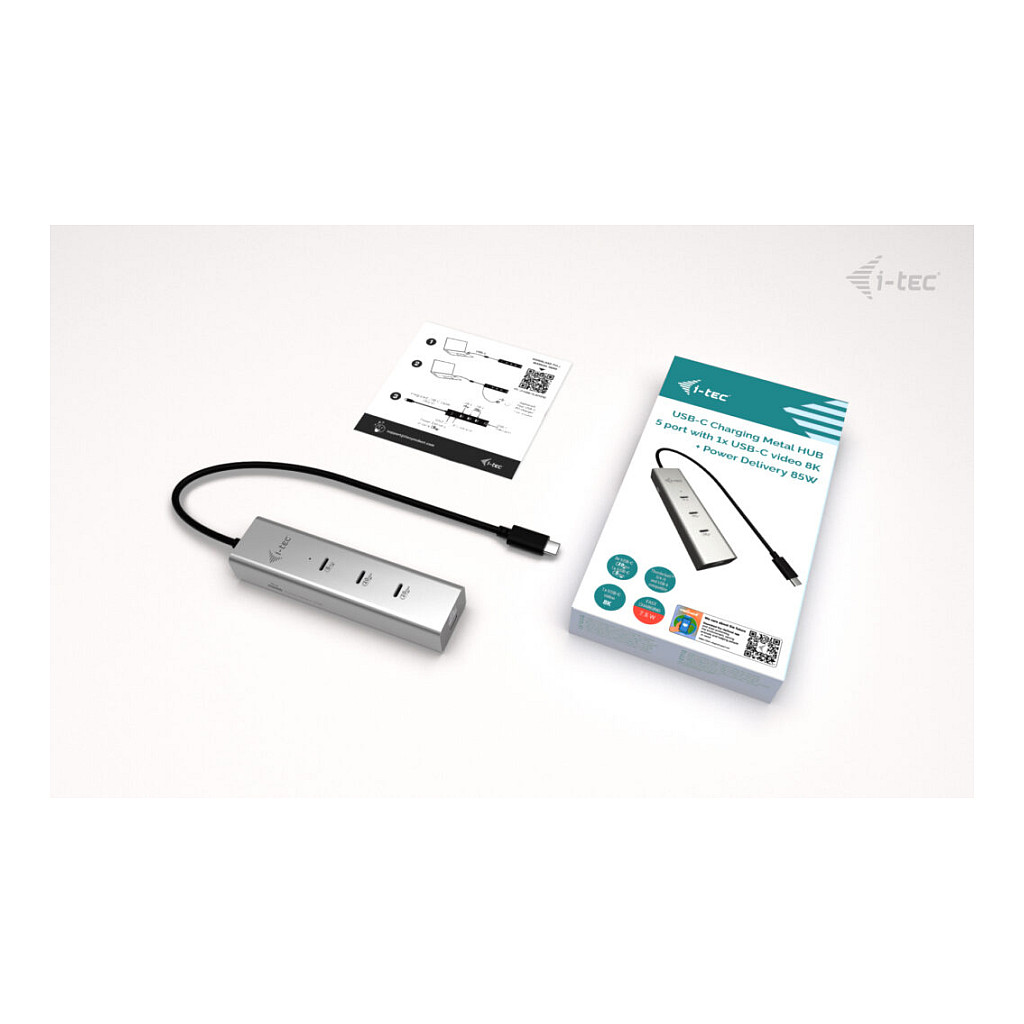 HUB I‑TEC USB-C / 5 Ports - Argjend thumbnail 5