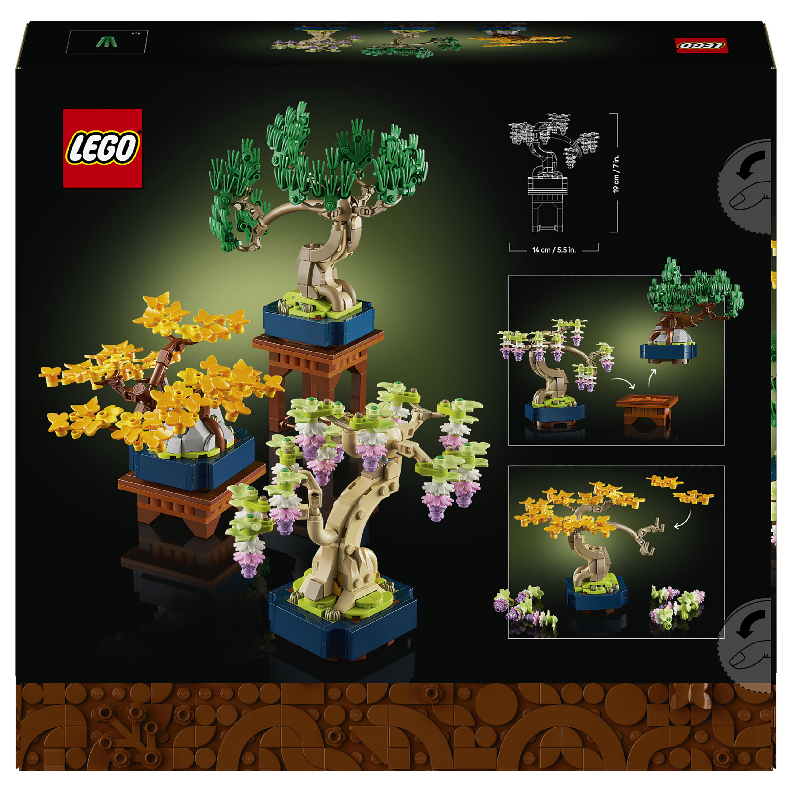 LEGO Botanicals Mini Bonsai Trees 10373 thumbnail 5