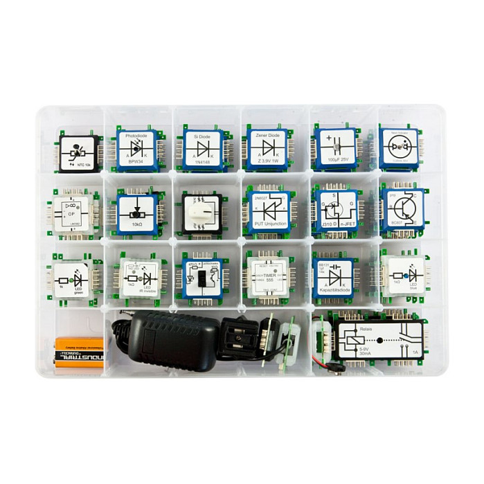 ALLNET Brick’R’knowledge Advanced Set 111pcs STEM Electronics Learning Kit Modular Circuit System ALL-BRICK-0223 thumbnail 3