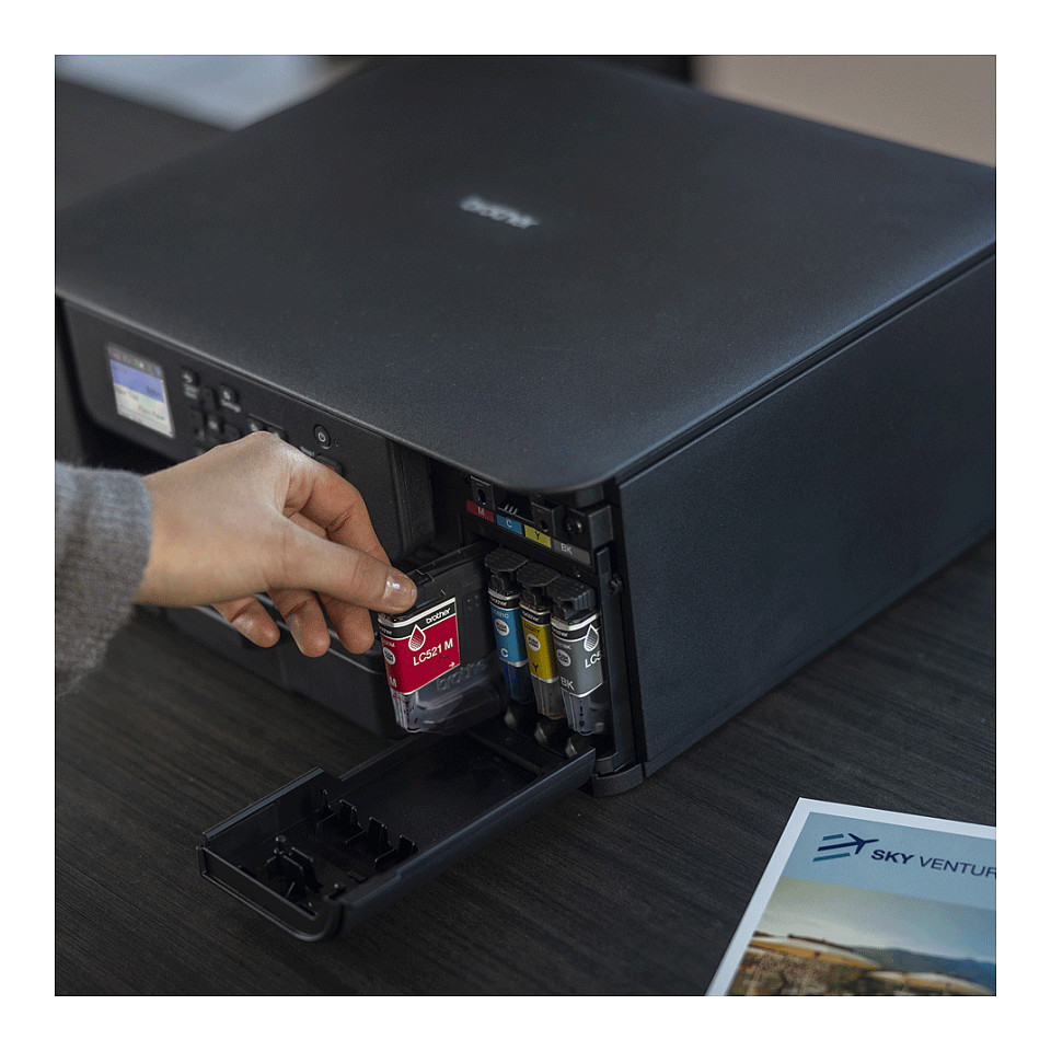 Printer Multifunksional Brother DCP‑J1310DW / 3‑in‑1 / 16ppm / Wi-Fi - Zezë thumbnail 6