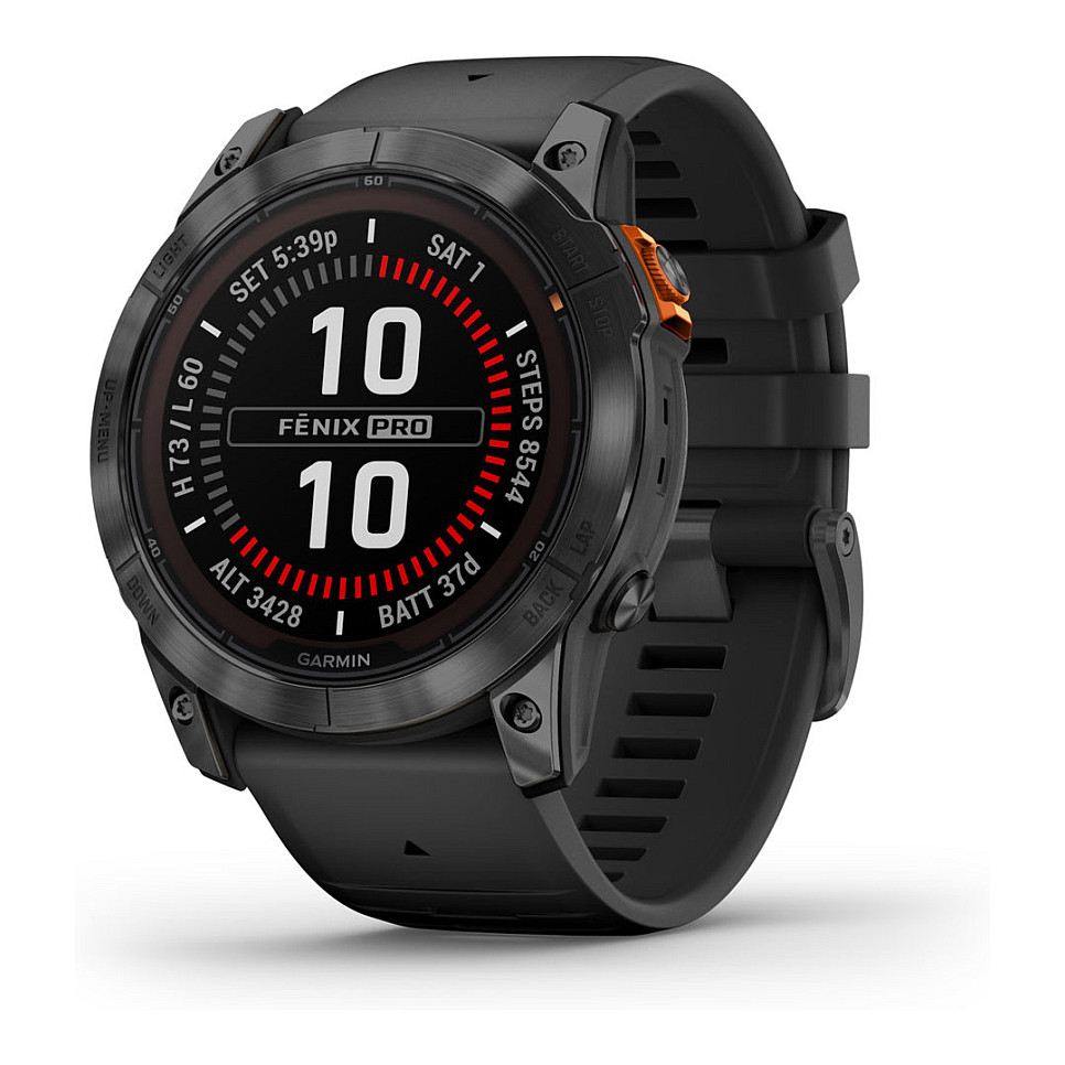 Orë e mençur Garmin Fenix 7X Pro Solar 51mm – Zezë/Gri