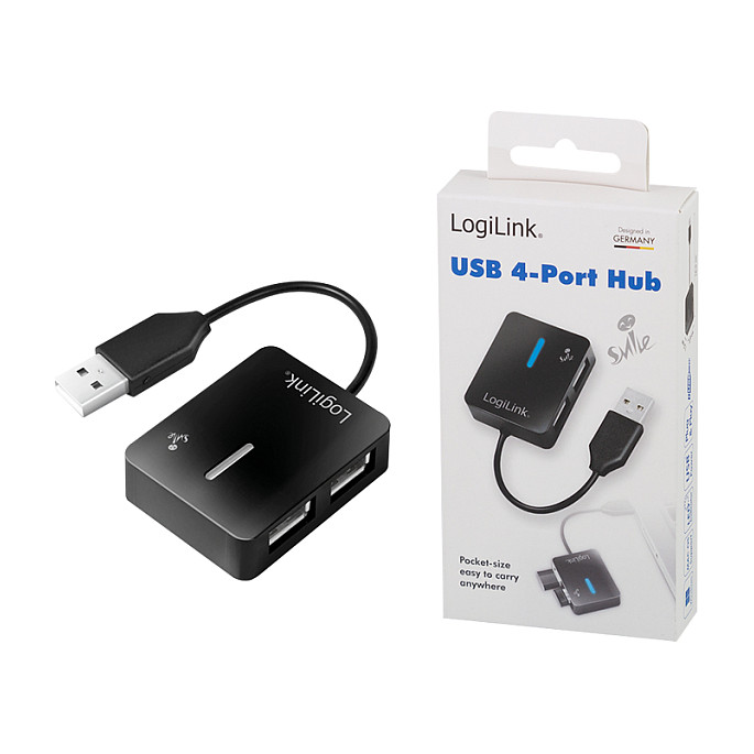 HUB LogiLink UA0139 USB 2.0 HUB 4-Port 4xUSB 2.0 6