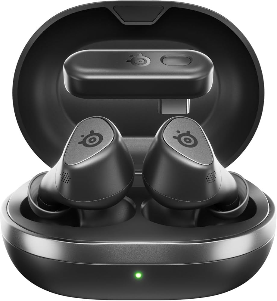 Kufje Gaming SteelSeries Arctis Nova Pro Wireless / Wireless & Wired / Bluetooth / ANC / Mikrofon - Bardhë/Argjend 6