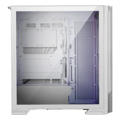 Kasë MSI MPG VELOX 300R AIRFLOW PZ / ATX Mid-Tower / 2x160mm ARGB + 1x120mm / USB 3.2 Gen2 Type-C / Xham i Temperuar – Bardhë 3