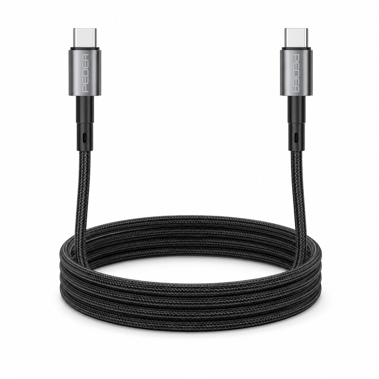 Kabllo PEDEA USB-C në USB-C, 100W, 2m - Zezë 2