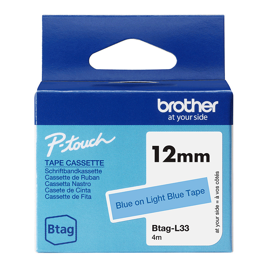 Shirit për Printer Brother P-Touch TZ-211 / 6 mm × 8 m / Transferim Termik / Shkrim i Zi mbi të Bardhë 5