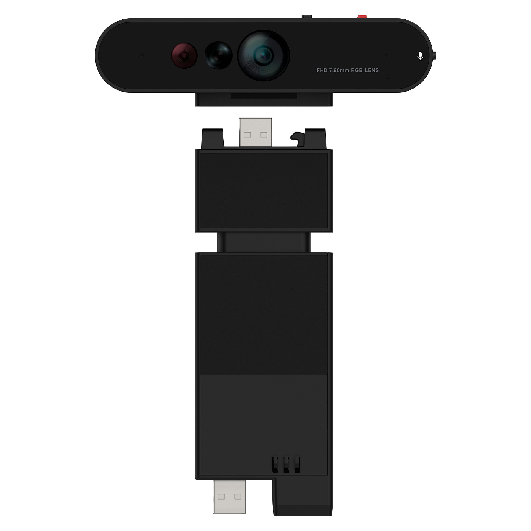 Lenovo ThinkVision MC60 Monitor Webcam – Full HD 1080p, IR + RGB, Autofocus, 2x Mikrofon, USB 2.0 – Zezë 10
