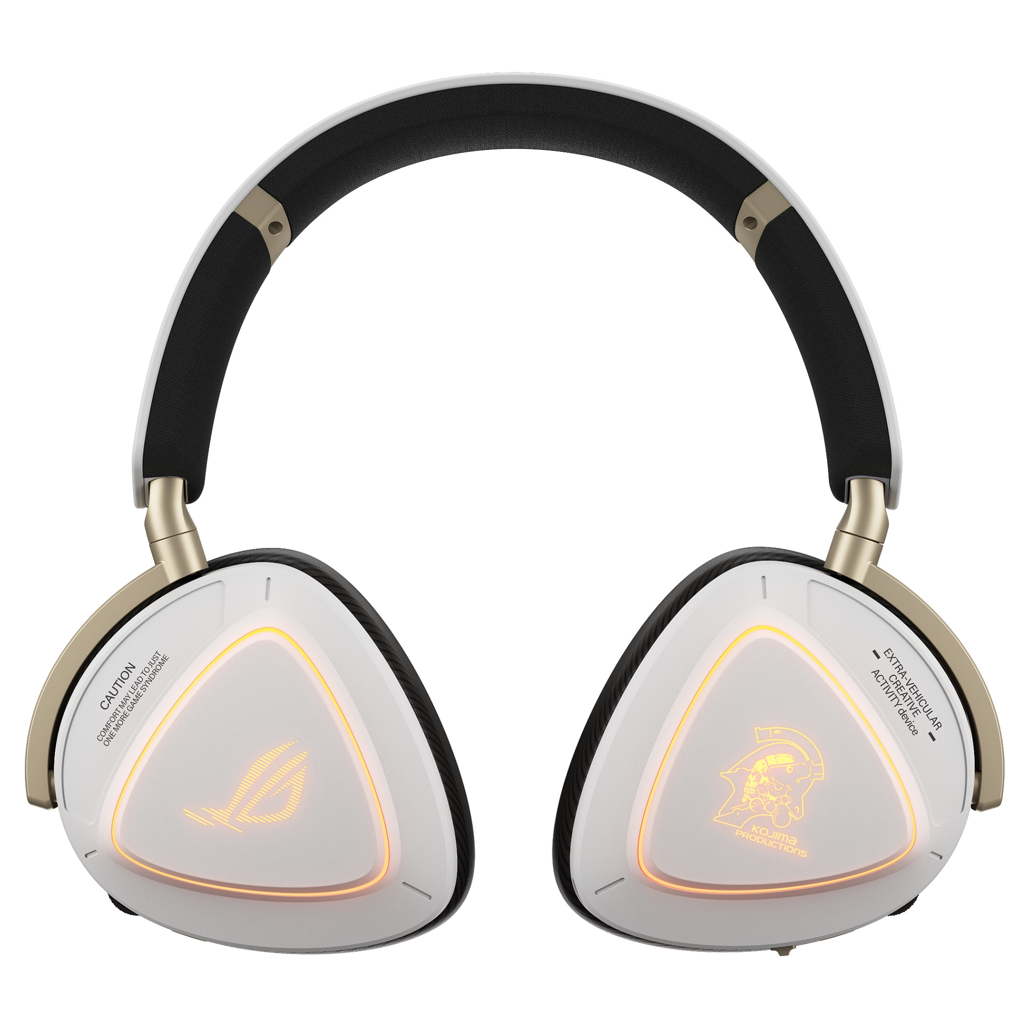 Kufje Gaming ASUS ROG Delta II-KJP / Wireless / KOJIMA PRODUCTIONS Edition / 50 mm / RGB – Bardhë 10