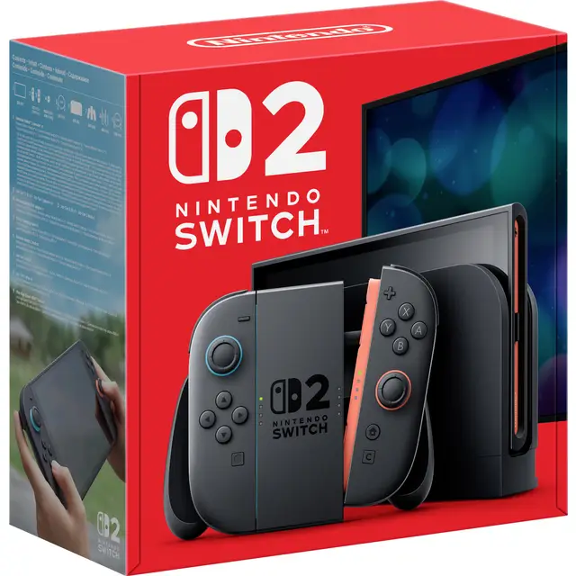 Konsolë Nintendo Switch 2, 10015151, 256GB, 7.9" LCD, 4K, Wi-Fi, Bluetooth - Zezë 2