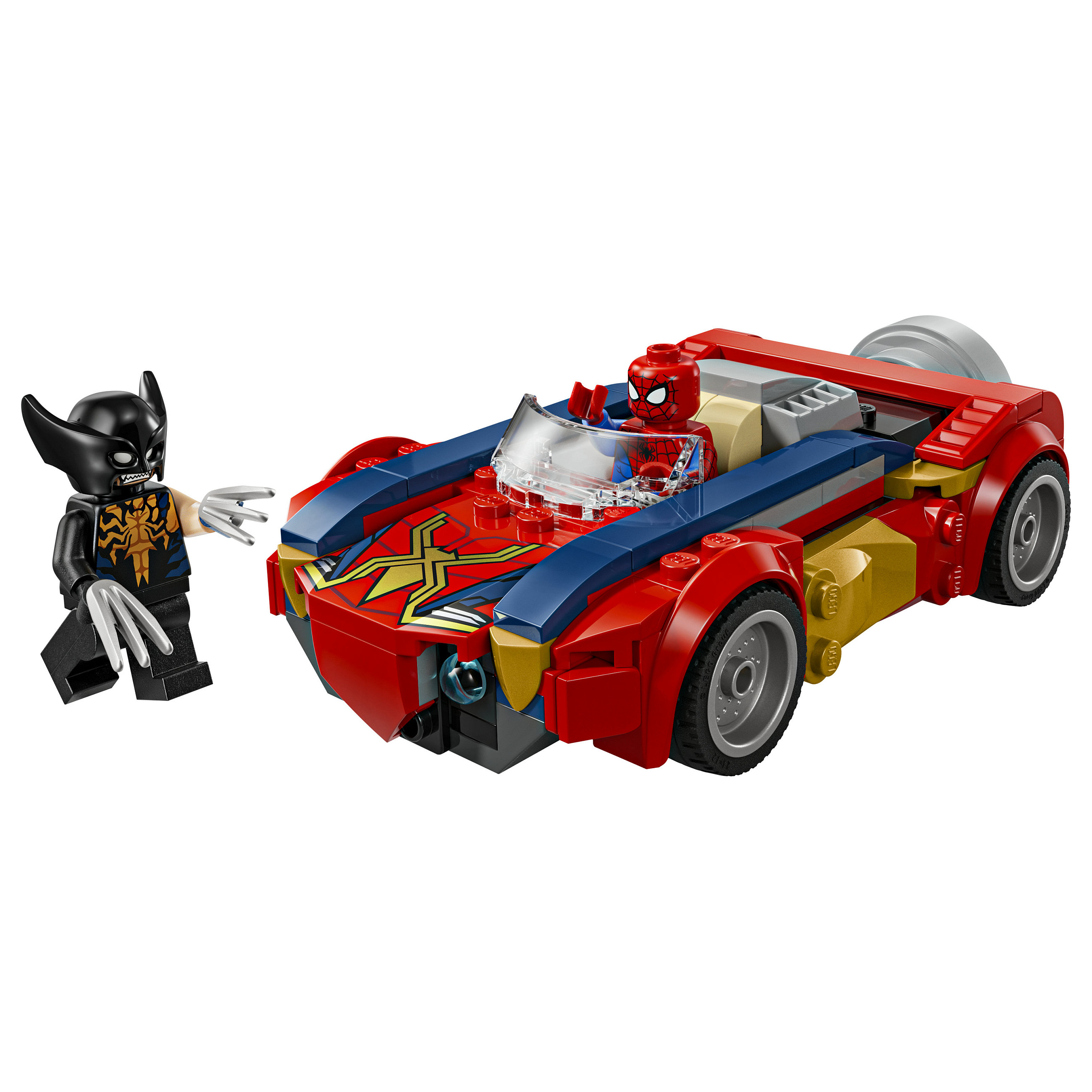 LEGO Marvel Spider-Man Car vs. Venomized Wolverine 76336 thumbnail 2