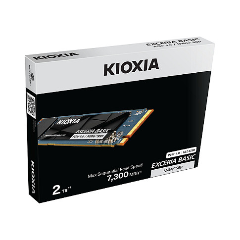 SSD e Brendshme Kioxia M.2 / 2TB / Exceria Basic / PCIe 4.0 ×4 / M.2 2280 thumbnail 2