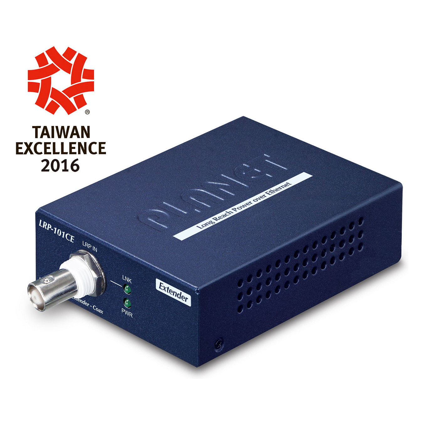 Aksesorë për rrjet Planet LRP‑101C‑KIT / Long Reach PoE / 1‑Port / Coax Extender Kit thumbnail 3