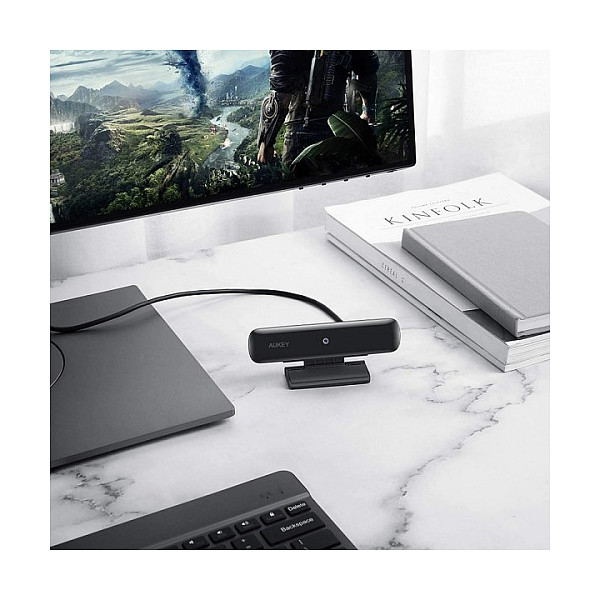 Webcam AUKEY PC-W1 Stream Series Full HD Webcam with 1/2.7"-CMOS Sensor zi 4
