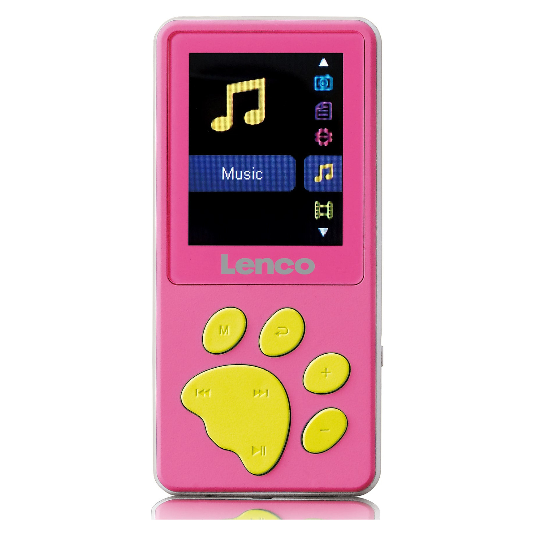 MP3/MP4 Player Lenco Xemio-560PK, 8GB, ekran TFT LCD 1.8", microSD deri në 128GB, altoparlant i integruar, kufje - Rozë 7