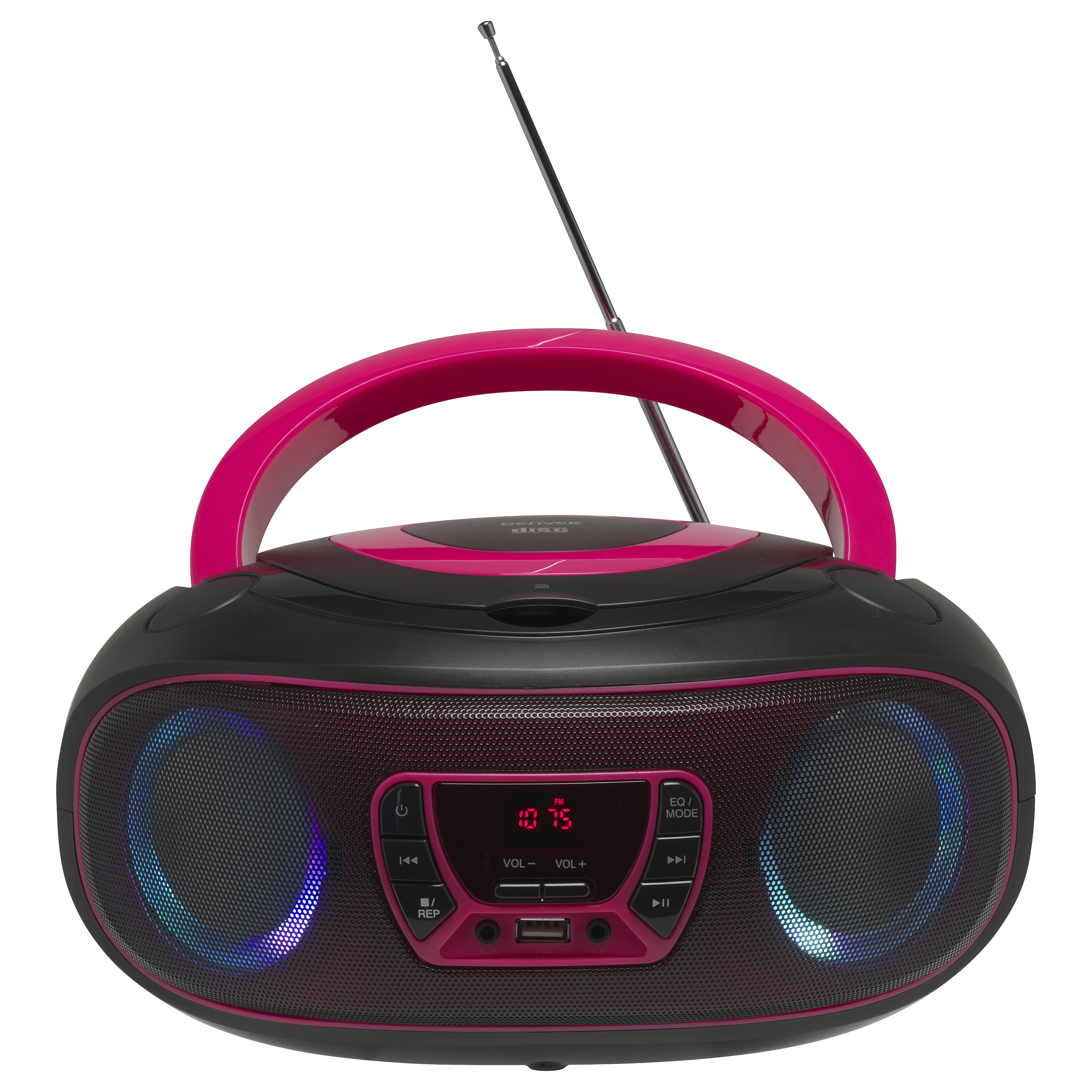 Altoparlant Denver TSP-456, 600W, 60W RMS, Bluetooth 5.0, USB, MicroSD, AUX, TWS, LED - Zezë 8