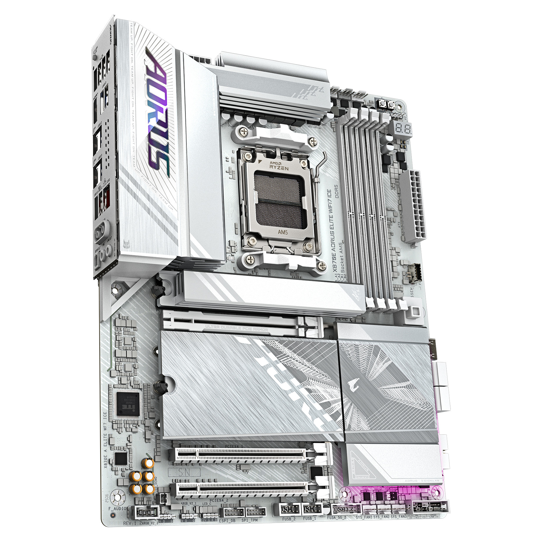 GA-X870E A ELITE WIFI7 ICE (AM5) (D) thumbnail 3