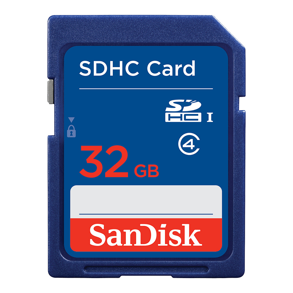Kartë Memorie SD CARD SDHC 32GB Sandisk C4