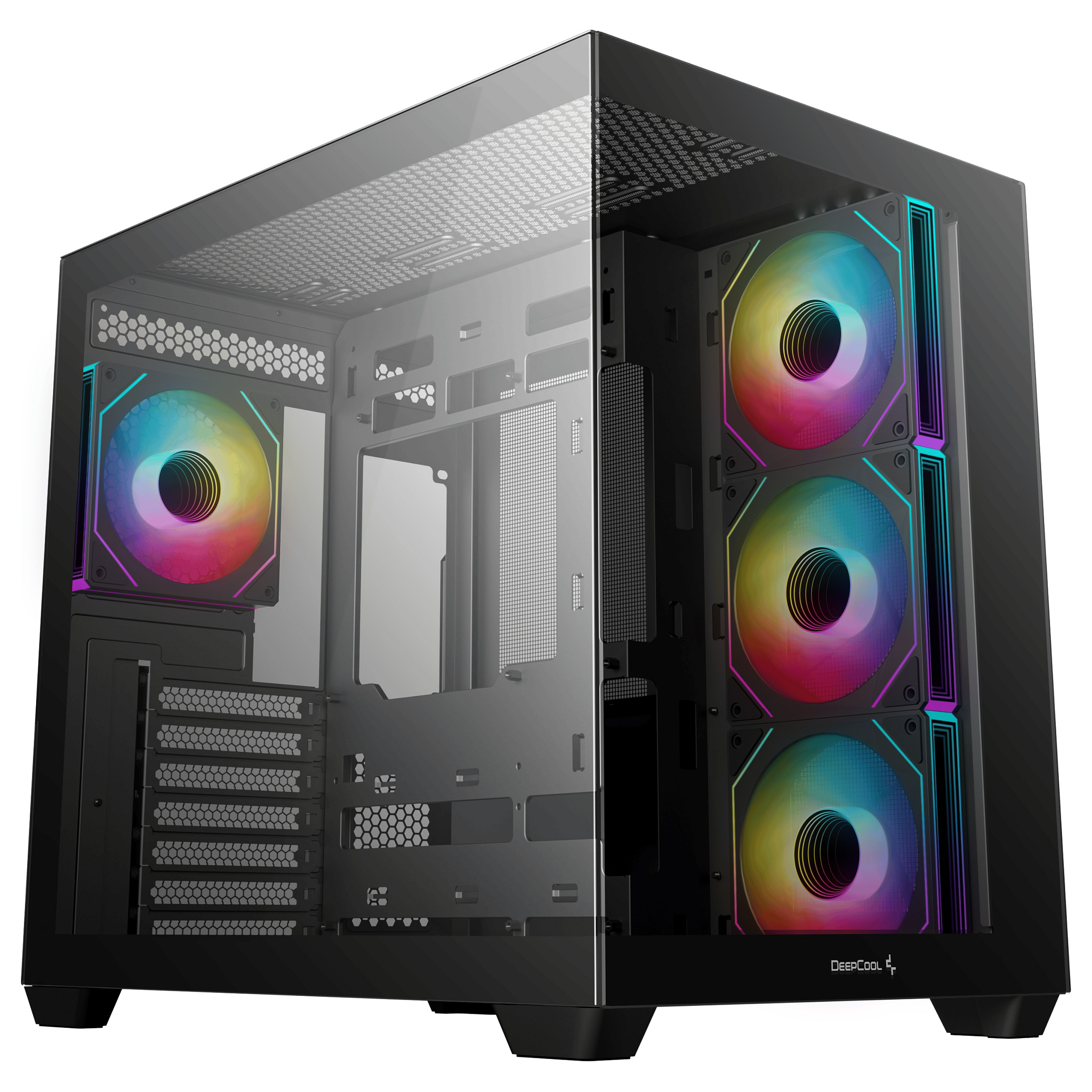 Kasë DeepCool CG530 4F - Zezë